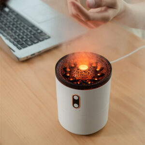Volcanic Flame Aroma Diffuser Humidifier